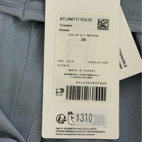 Marimeko NWT wide leg Pants size 28 - Picture 16 of 16